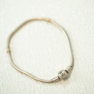 Pandora Moments Clasp Snake Chain Bracelet